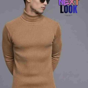 বাদামী রঙের ( Brown/Tan) টার্টলনেক সোয়েটার