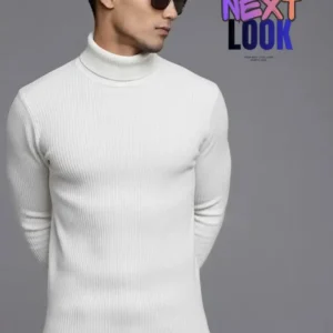 সাদা রঙের টার্টলনেক (White)